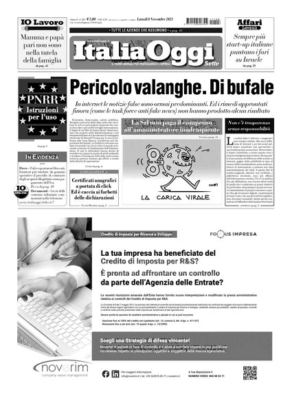 Italia oggi : quotidiano di economia finanza e politica